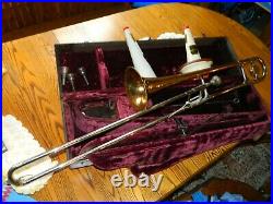 RARE OLDS Feather Vintage trombone 1950's Antique Pittsburgh Symphony JAZZ BAND
