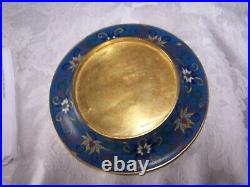 RARE QIANLONG Antique Chinese Censer LOTUS Bowl PLATE GOLD GILT AMAZING WORK