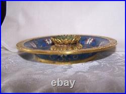 RARE QIANLONG Antique Chinese Censer LOTUS Bowl PLATE GOLD GILT AMAZING WORK