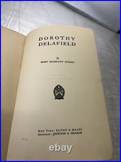 RARE VINTAGE ANTIQUE 1st Edition 1886 Dorothy Delafield by Norris Hardcover Book