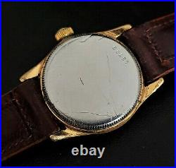 RARE Vintage 1930s Rolex Tudor Oyster Centregraph Small Rose Mens Watch