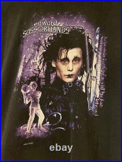 RARE Vintage 1990, 2001 Edward Scissorhands Promo T-Shirt