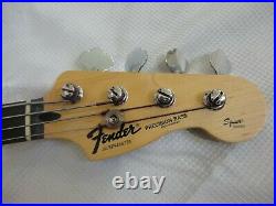 RARE Vintage 1994 Fender Squier Series Black logo MIM Precision P bass guitar