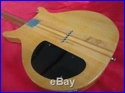 RARE Vintage 70's Lotus/Moridaira Washburn-Eagle guitar dark mahogany withcase