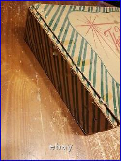 RARE Vintage HARTLAND Plastics MCM NATIVITY Set 18+ Items with Orig Box & Manger