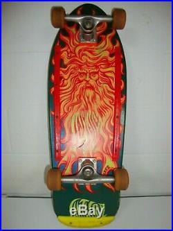 RARE Vintage Santa Cruz Jason Jessee Sungod Sun God Skateboard Pro Series 88
