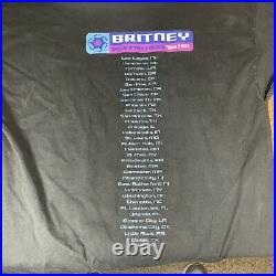 RARE Vintage Y2K 2002 Britney Spears Dream Within a Dream Tour Shirt Large