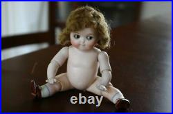RARE and Authentic KESTNER GOOGLY Eyed All Bisque Jointed Limb 6 Doll