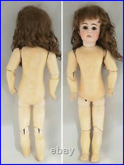 RARE early 17 inch Closed-Mouth Bahr & Proschild 225 Antique Doll