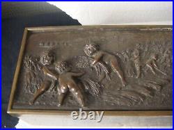 RRR RARE Antique Vintage Helmuth Schievelkamp Bronze-Silver Plate Jewerly Box