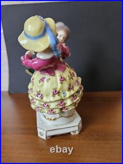 RRR RARE Antique Vintage Muller Porcelain Figurine