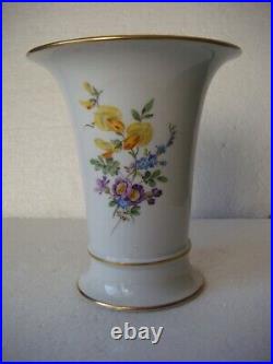 RRR RARE Antiques Vintage Meissen Porcelain Vase Hand Painted