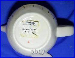 Rae Dunn HOME TEAPOT Magenta M STAMP withTag UNUSED Displayed Only Vintage RARE