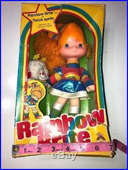 Rainbow Brite 1983 Vintage New In Box Twink Sprite No. 7233 Super RARE MATTEL