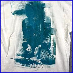 Rare! 1 of 1 VTG Heaven Smiles Michael Rios Jimi Hendrix T-Shirt Mens XL AOP