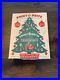 Rare 12 Old Vintage Unsilvered 40's Shiny Brite Christmas Tree Ornaments with Box