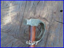 Rare 1845 Damascus Solomon Anderson Antique Blacksmith Anvil Hammer Vintage