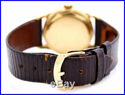 Rare 18k Gold Patek Philippe 2555 Calatrava 1956 Cal 27SC Dress Wrist Watch