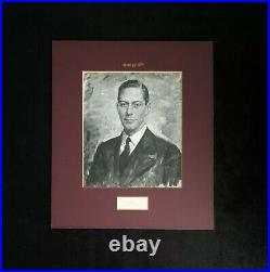 Rare 1924 King George VI Signed Royal Presentation Photo Portrait Gallery London