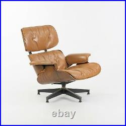Rare 1956 Herman Miller Eames Lounge Chair and Ottoman 670 671 w Boot Glides Tan