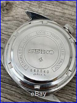 Rare 1968 JDM Vintage Seiko 4005-7000 Bell-Matic 27J Automatic Mens Watch