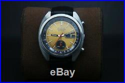 Rare 1970s Vintage Seiko Chronograph 6139-6012 Automatic Day/Date Gents Watch