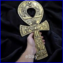 Rare Ancient Egyptian Antique Ankh Key Of Life Scarab Egyptian Antiquities BC