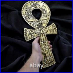 Rare Ancient Egyptian Antique Ankh Key Of Life Scarab Egyptian Antiquities BC