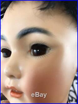 Rare Antique 21 S & H #1329 German Bisque Oriental Asian Character Doll