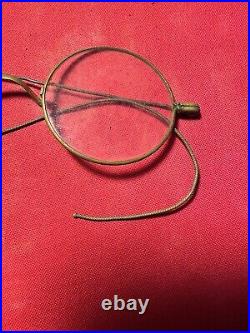 Rare Antique A K Hawkes Co Vintage Eye Glasses Possible Gold