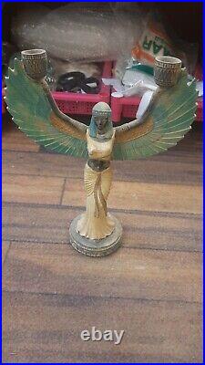 Rare Antique Ancient Egyptian Big Statue Queen Isis 2181 bc for decoration 33 cm