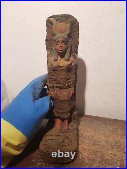 Rare Antique Ancient Egyptian God Isis Good Health medecine Healing 2480 BC