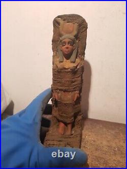 Rare Antique Ancient Egyptian God Isis Good Health medecine Healing 2480 BC