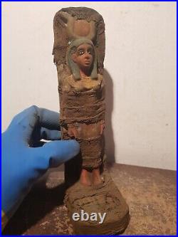 Rare Antique Ancient Egyptian God Isis Good Health medecine Healing 2480 BC