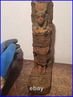 Rare Antique Ancient Egyptian God Isis Good Health medecine Healing 2480 BC