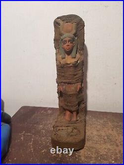 Rare Antique Ancient Egyptian God Isis Good Health medecine Healing 2480 BC