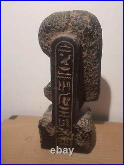 Rare Antique Ancient Egyptian Statue Princess Meritamun Long Head Sun 1353 BC