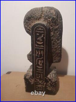 Rare Antique Ancient Egyptian Statue Princess Meritamun Long Head Sun 1353 BC