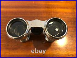 Rare Antique Binoculars Opera Glasses EARTH SUPERIOR Vintage Retro