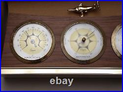 Rare-Antique Cooper Made in america Fish Barometer Vintage excellent NEW