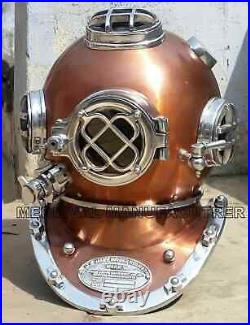 Rare Antique Diving Divers 18Mark V Vintage Navy U. S Sea Deep Scuba Helmet Gift