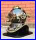 Rare Antique Diving Divers Designer Mark V Vintage Navy Us Sea Deep Scuba Helmet