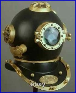 Rare Antique Diving Divers Helmet Mark V Vintage Navy Sea Deep Scuba Helmet