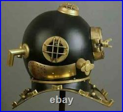 Rare Antique Diving Divers Helmet Mark V Vintage Navy Us Sea Deep Helmet. Scuba