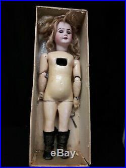 Rare Antique French Mechanical Walking Doll by Eden Bebe