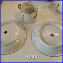 Rare Antique Japanese Eggshell Tea / Coffee Set 44 Pieces Sets Vintage