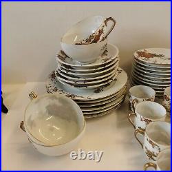 Rare Antique Japanese Eggshell Tea / Coffee Set 44 Pieces Sets Vintage