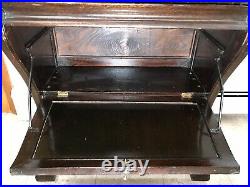 Rare Antique Ladies Davenport Portable Mahogany Secretary Desk (Circa 1890-1910)