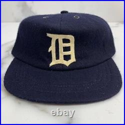 Rare Antique MLB Detroit Tigers Baseball Cap Hat Wool Felt 30s 40s Vintage WPL