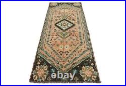 Rare Antique Tribal Vintage 3X9 Distressed Oriental Runner Rug Kitchen Carpet